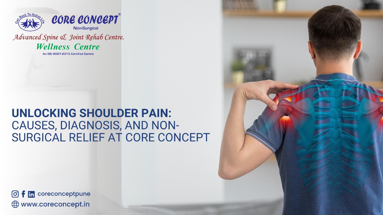 Shoulder Pain Relief at Core Concept